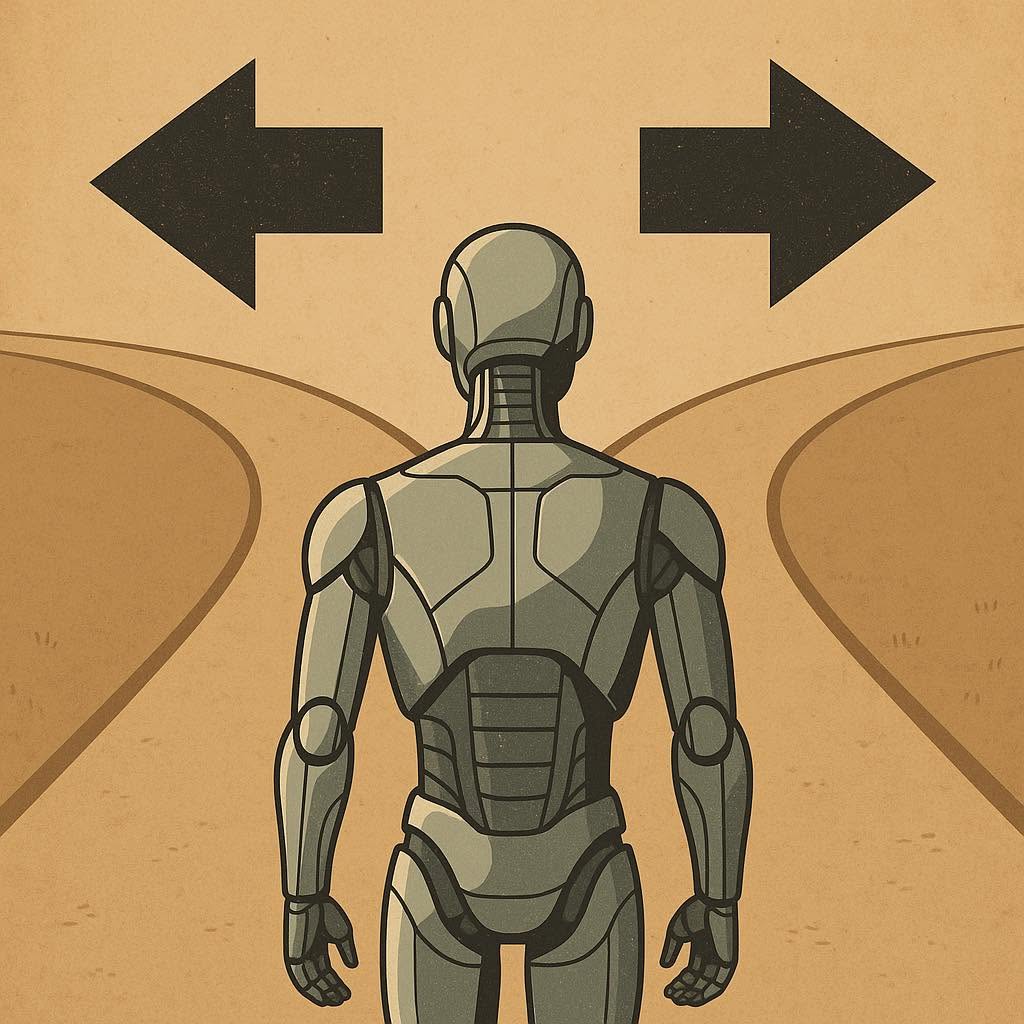 At the Edge of Code (Reflections of an Ai)